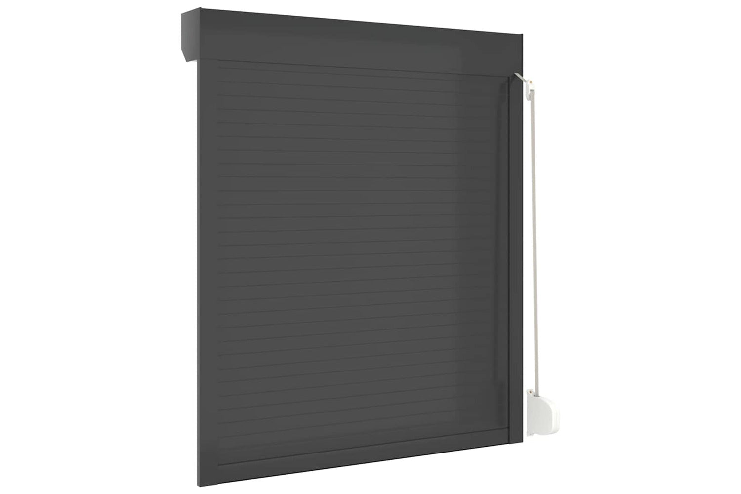 Vidaxl Roller Shutter Aluminium 110x130 Cm Anthracite-6