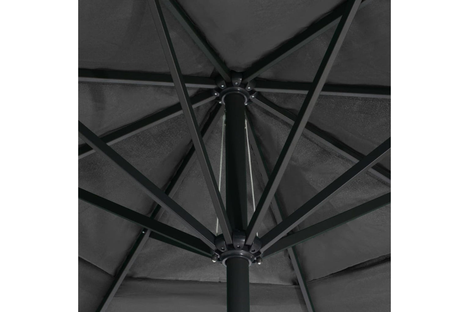 vidaXL 47372 Outdoor Parasol With Aluminium Pole 600cm Anthracite-5