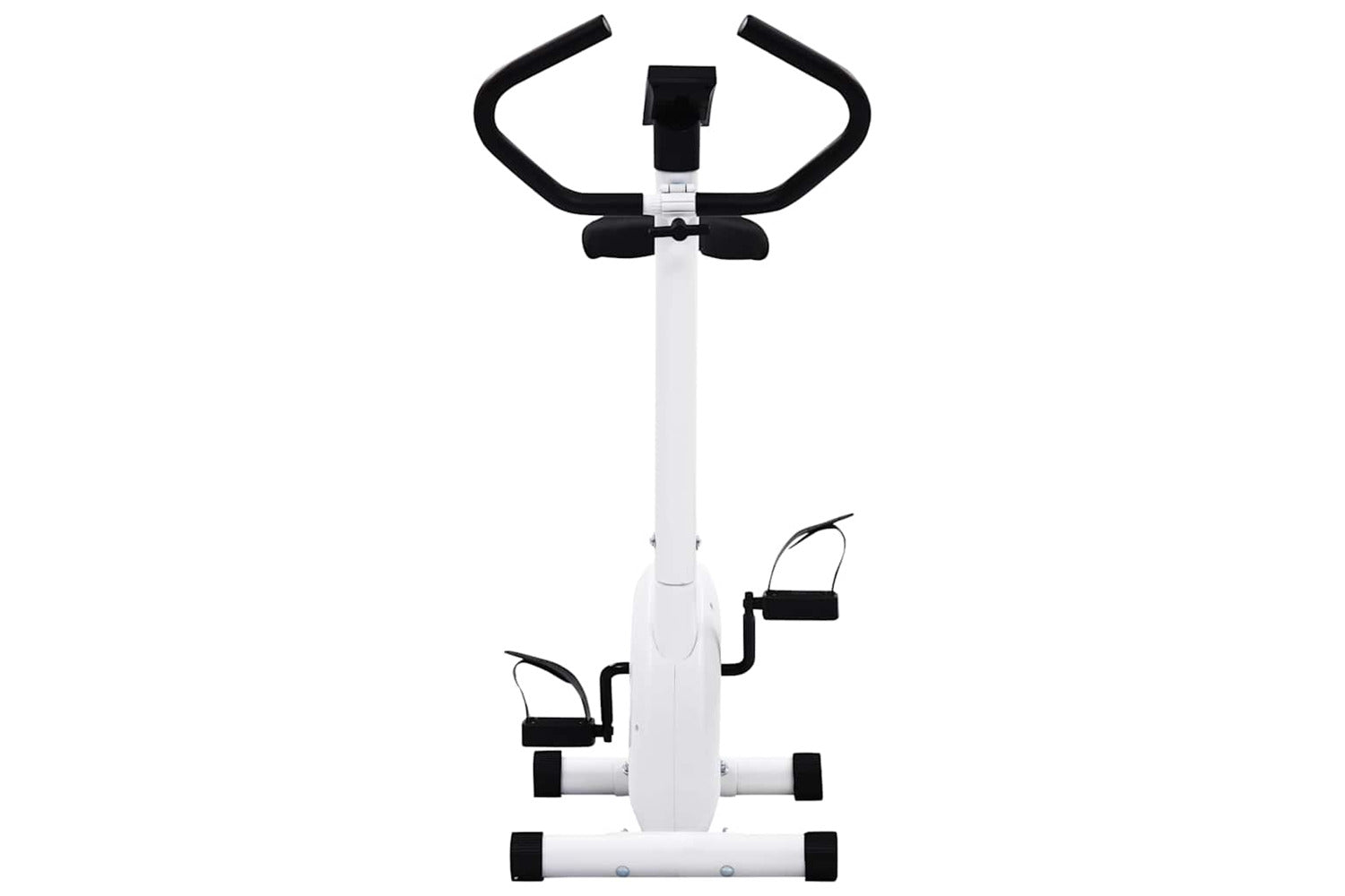 Vidaxl Exercise Bike With Belt Resistance White-4
