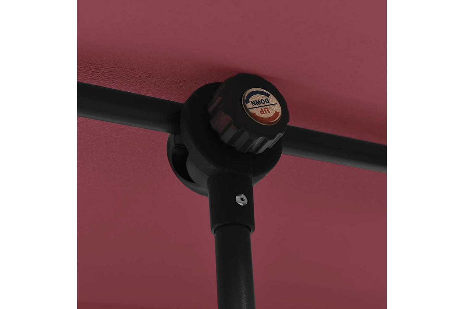Vidaxl 47340 Outdoor Parasol With Aluminium Pole 2x1.5 M Bordeaux Red-7