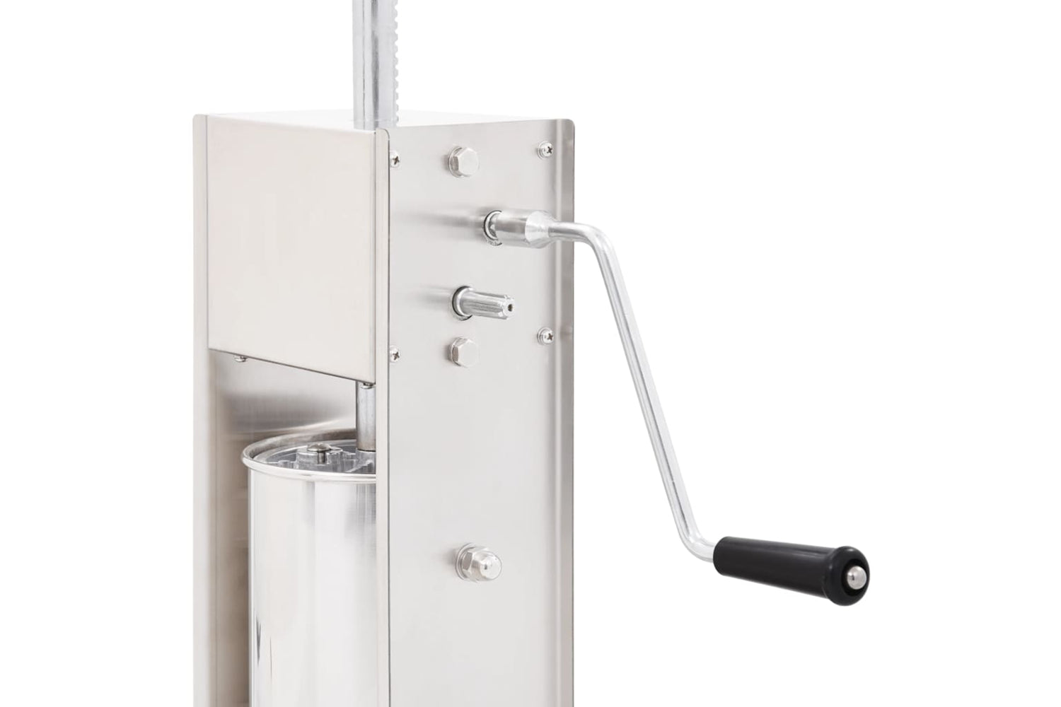 Vidaxl 50961 Manual Sausage Stuffer Silver 3 L Stainless Steel-5