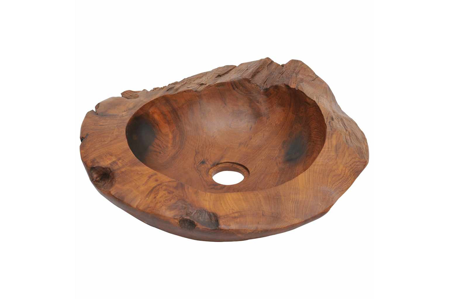vidaXL 243475 Basin Solid Teak 45cm-4