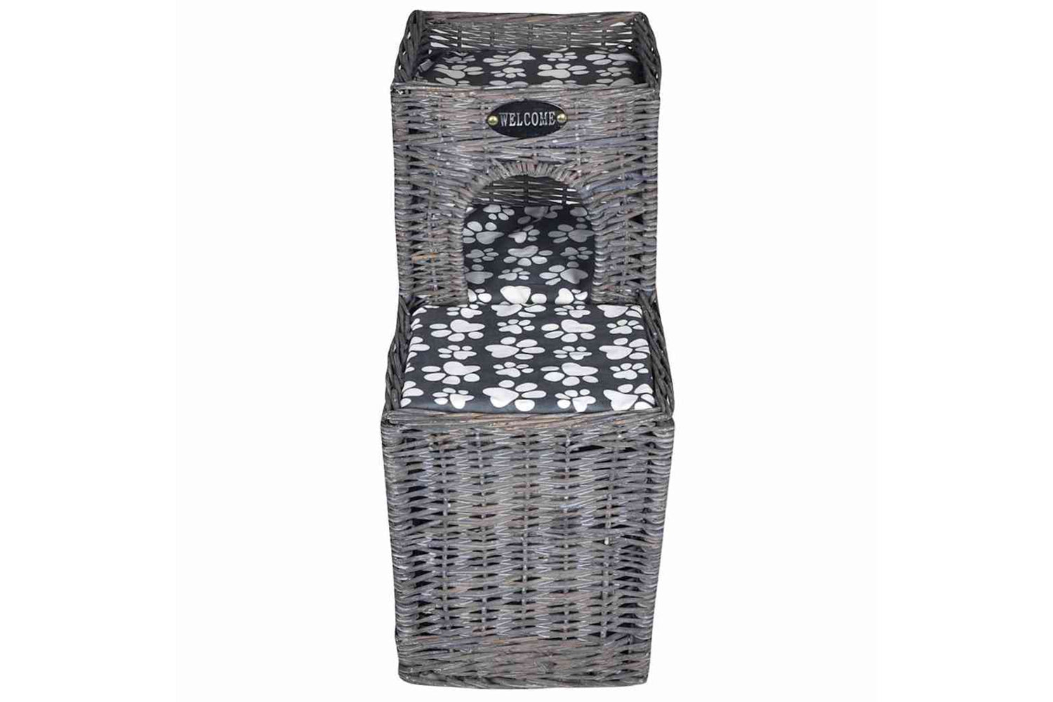 Vidaxl 170226 Willow Cat Tree Pet House/bed/castle/scratching Post With Cushion-4