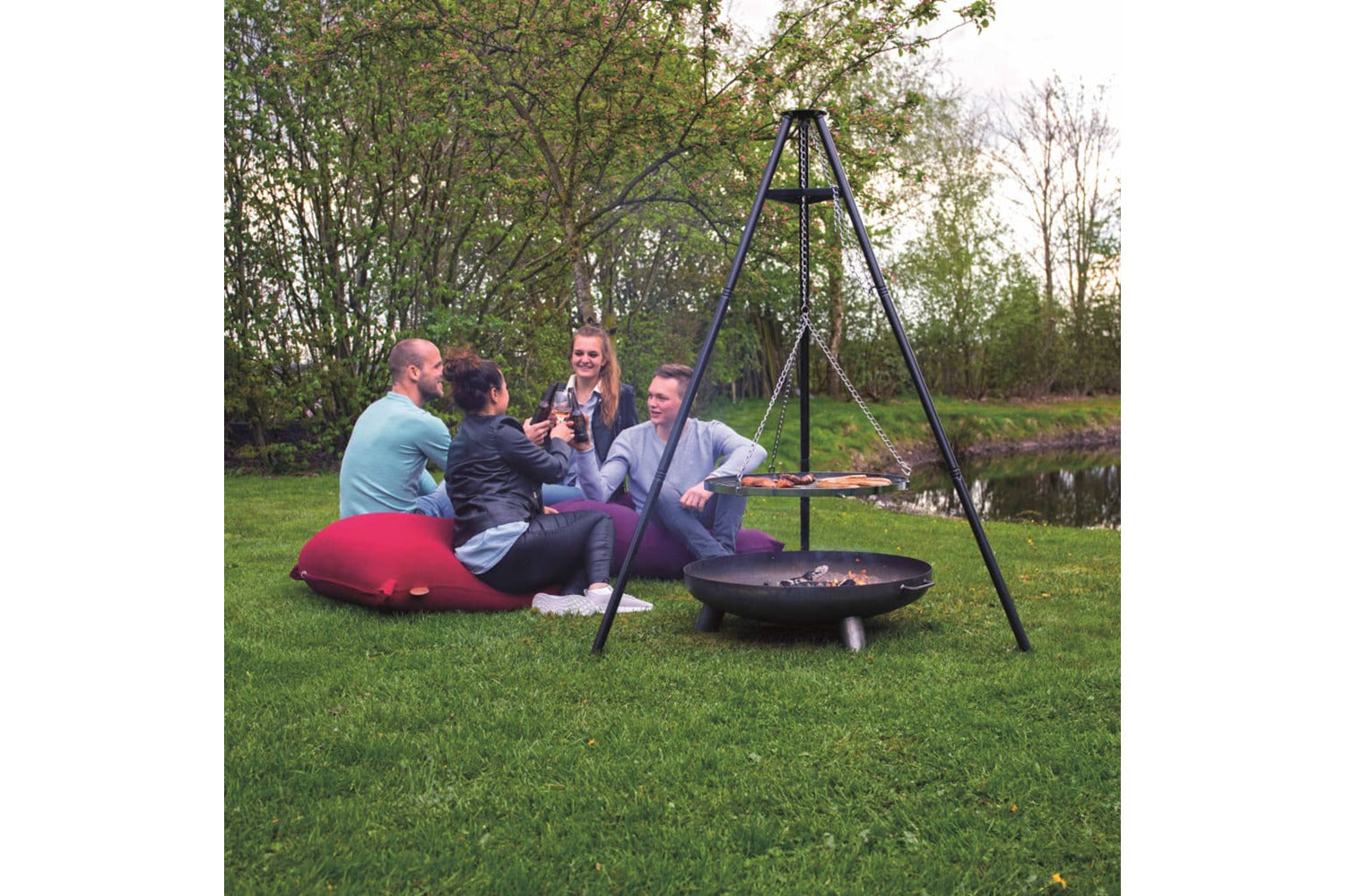 Redfire Tripod Grill Black 172 Cm Bbq Tripod-7