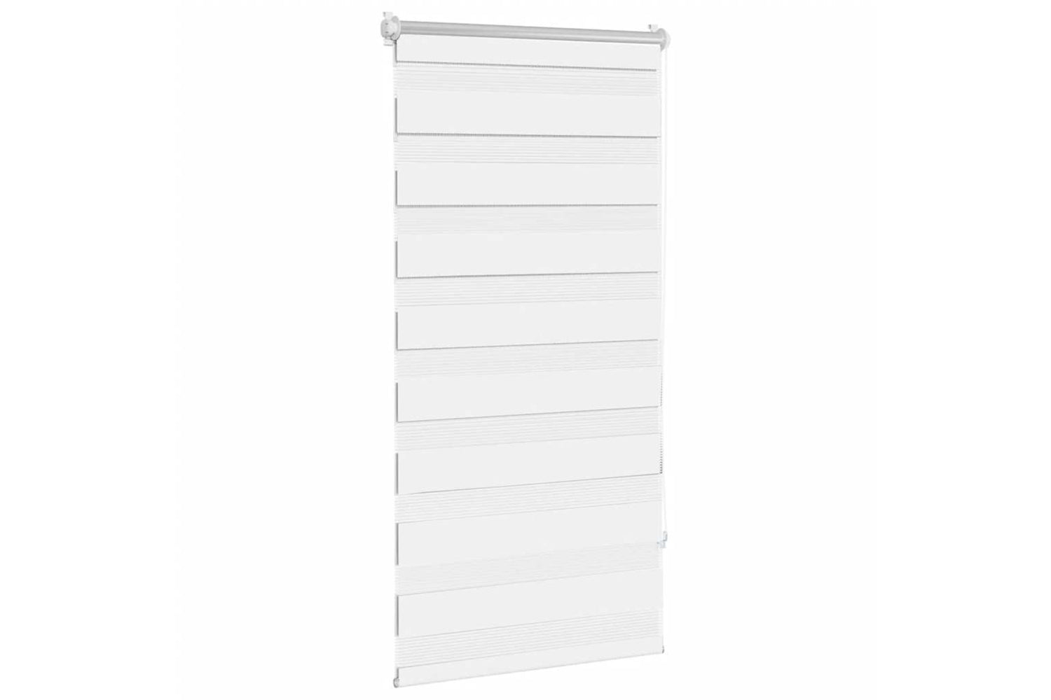Vidaxl Zebra Blind 80 X 150 Cm White-2