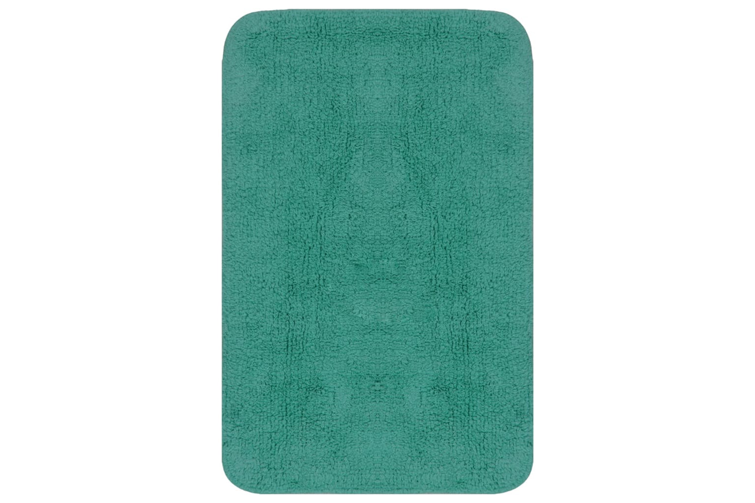 Vidaxl 133228 Bathroom Mat Set 3 Pieces Fabric Turquoise-2