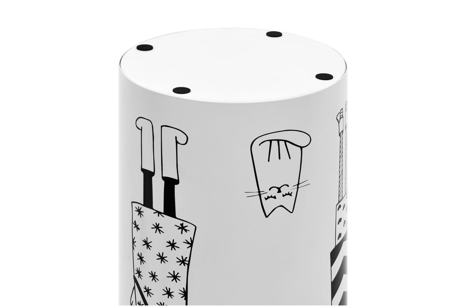 Vidaxl 246801 Umbrella Stand Women Steel White-5