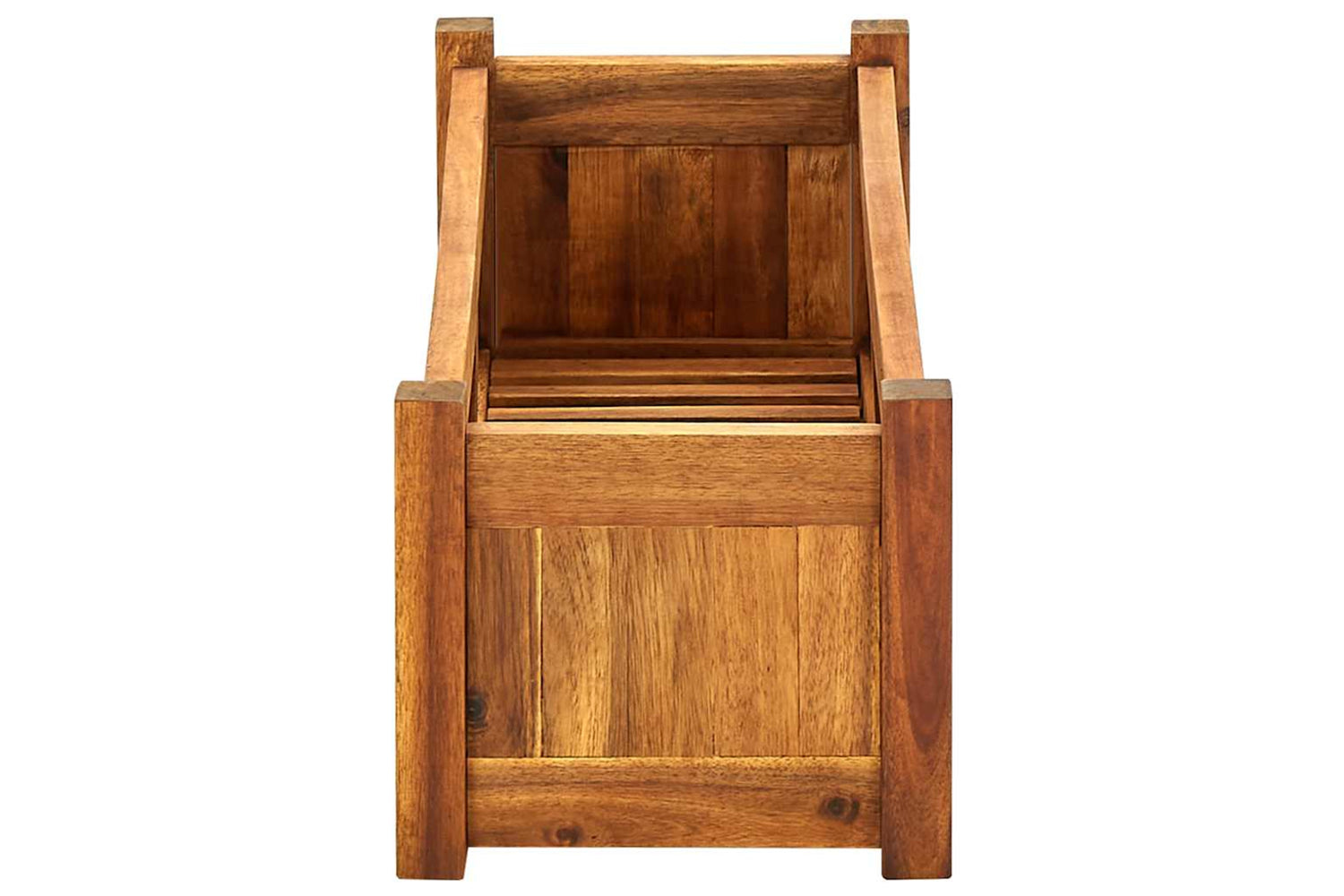vidaXL 41771 Garden Raised Bed Acacia Wood 76x27.6x25cm-4