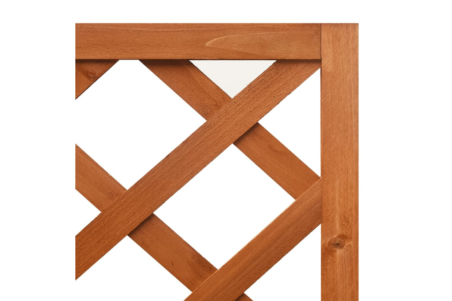 vidaXL 316411 Corner Trellis Planter 40x40x150cm Solid Fir Wood-5