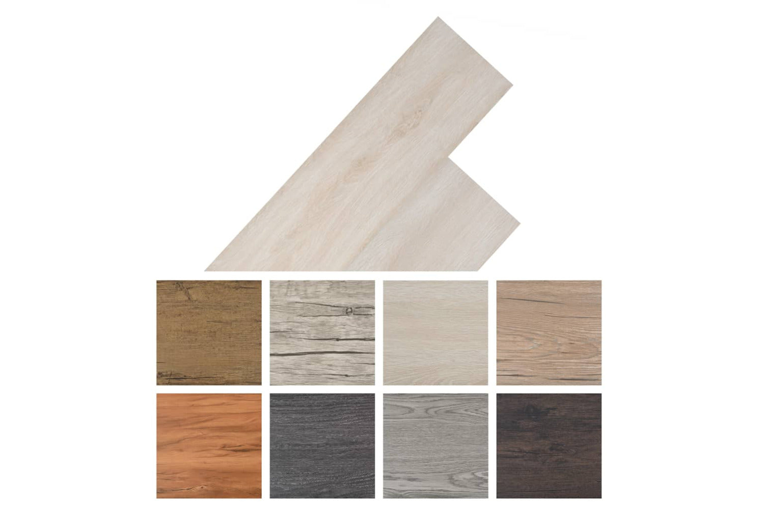 Vidaxl Self-adhesive Pvc Flooring Planks 5.21 MÂ² 2 Mm Oak Brown-8