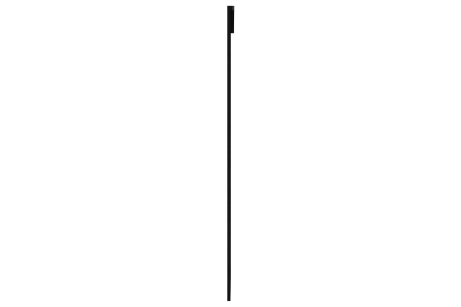 vidaXL 151019 Sliding Door Esg Glass And Aluminium 102x205cm Black-4