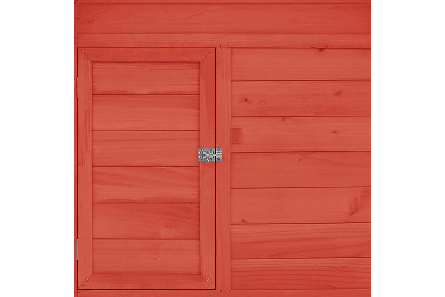Vidaxl Chicken Coop Red And White 150x96x110 Cm Solid Firwood-6