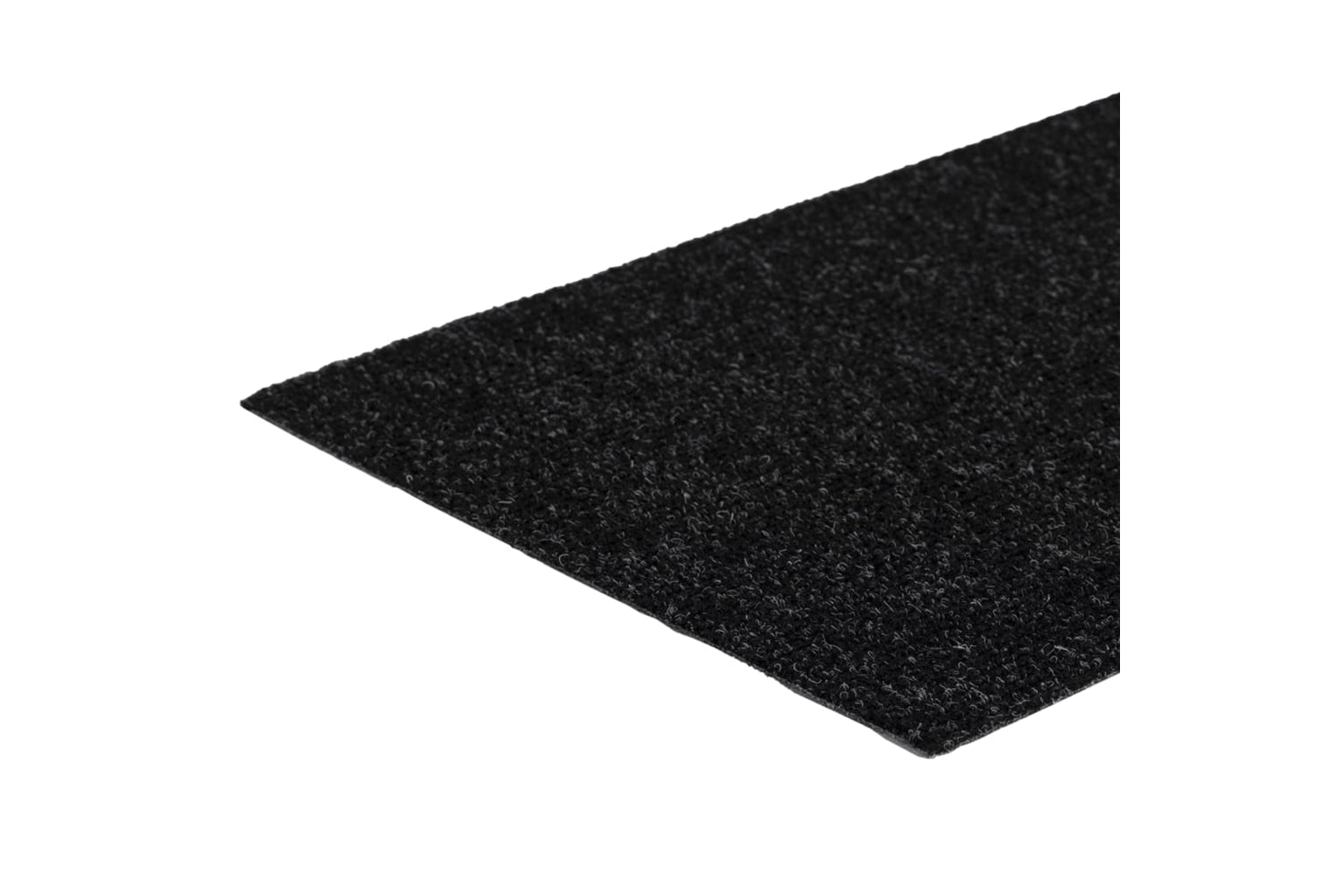 vidaXL 326914 Self-adhesive Stair Mats Rectangular 15 Pcs 60x25cm Black-5
