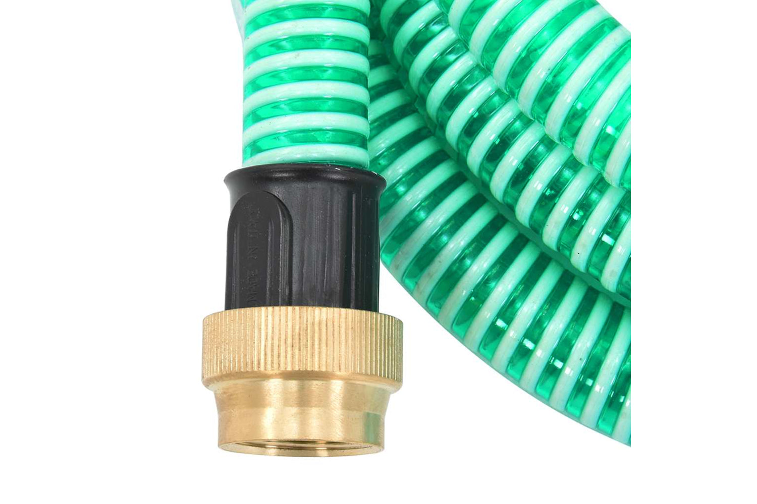 vidaXL 151042 Suction Hose With Brass Connectors 5 M 25mm Green-4