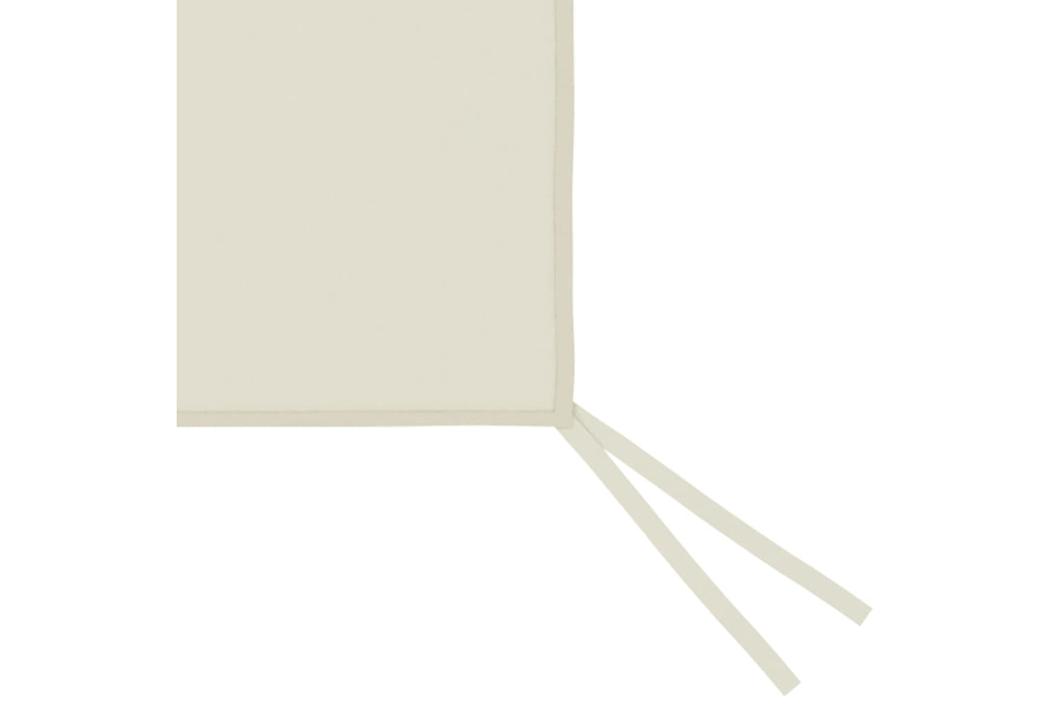 Vidaxl 3070425 Gazebo Sidewalls With Windows 2 Pcs Cream-4