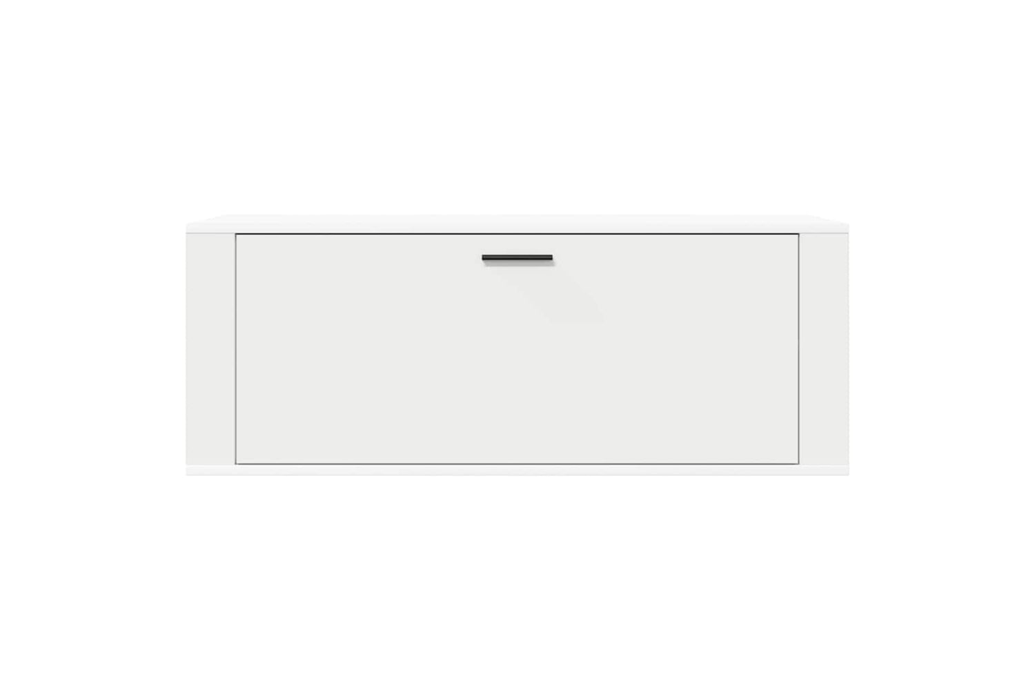 vidaXL 821020 Wall Shoe Cabinet White 100x35x38cm Engineered Wood-4