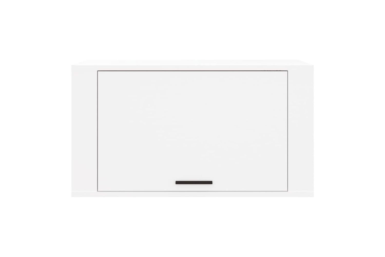 vidaXL 821012 Wall-mounted Shoe Cabinet White 70x35x38cm Engineered Wood-4
