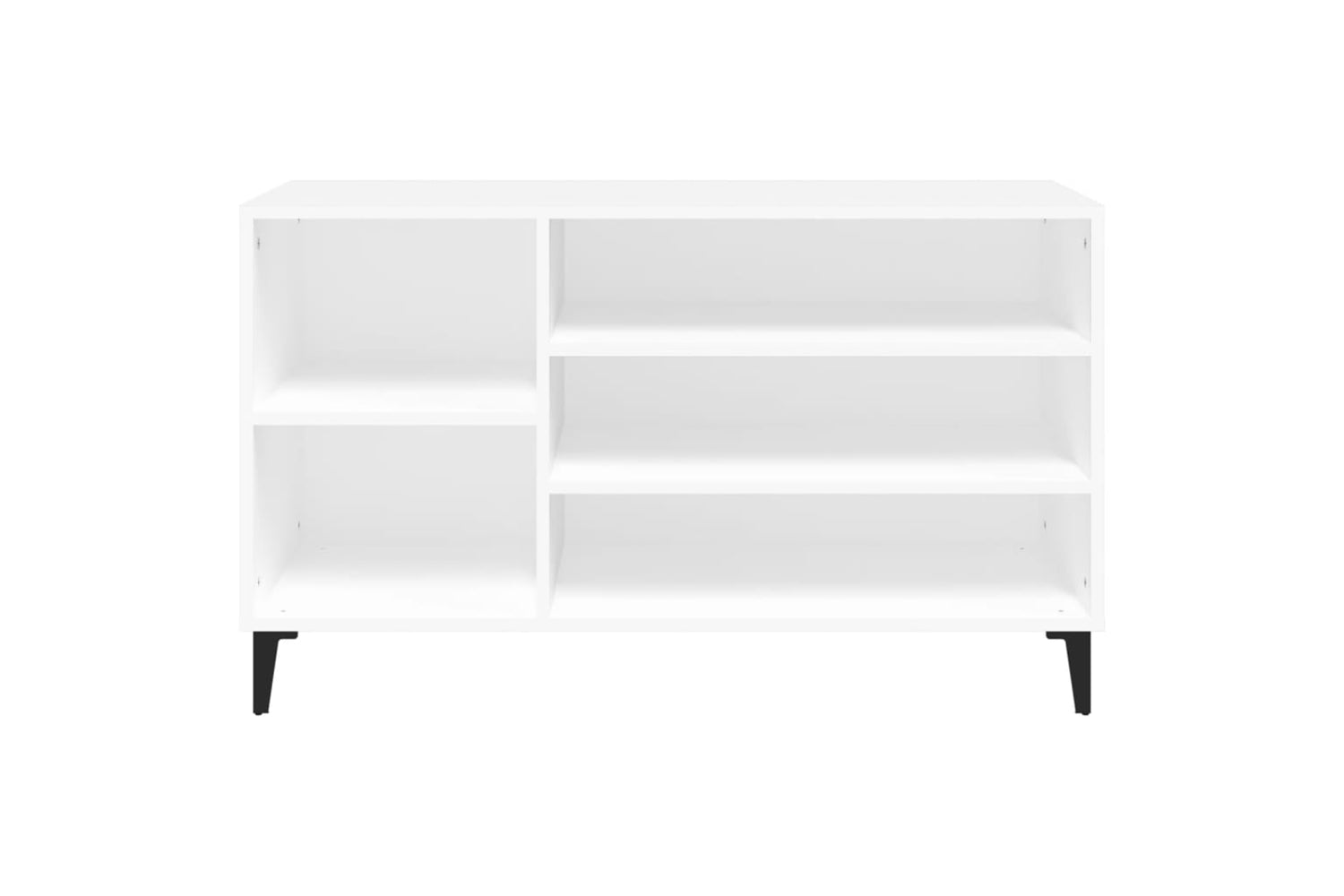 vidaXL 819748 Shoe Cabinet White 102x36x60cm Engineered Wood-4