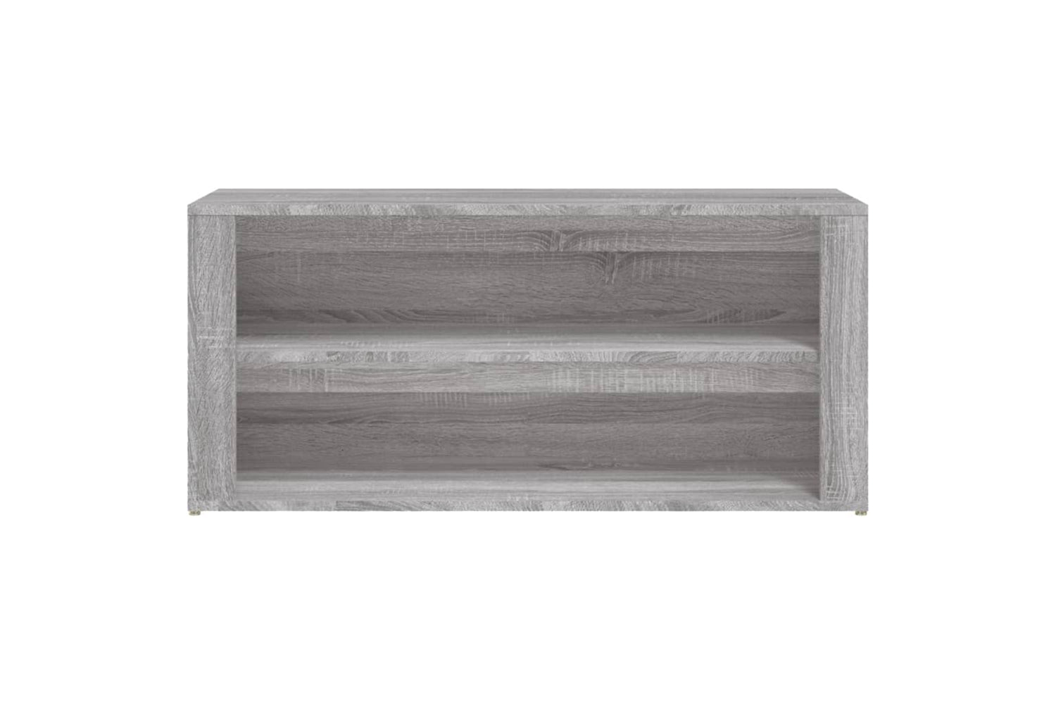 vidaXL 816910 Shoe Rack Grey Sonoma 100x35x45cm Engineered Wood-4