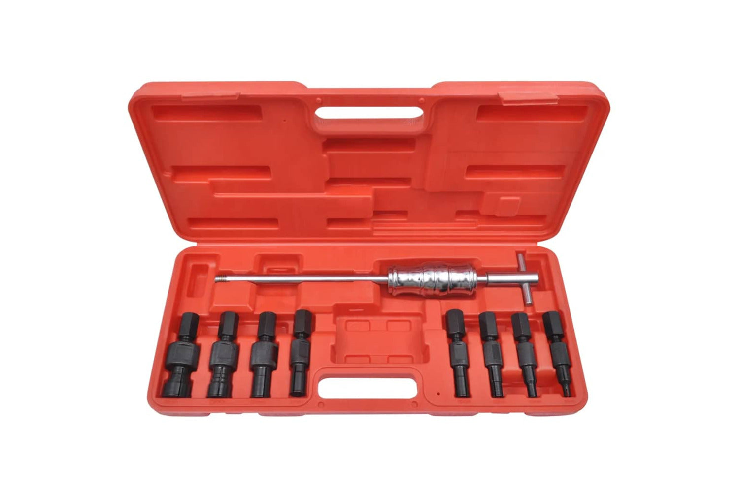 Vidaxl 210327 9 Pcs Blind Hole Bearing Puller Tool Set-2