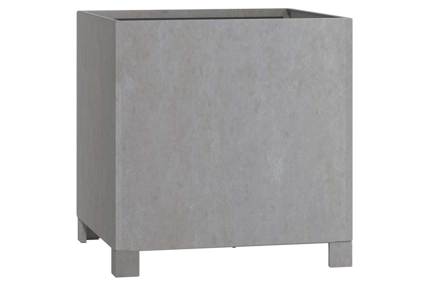vidaXL 823680 Planter With Legs Rusty 42x40x43cm Corten Steel-3