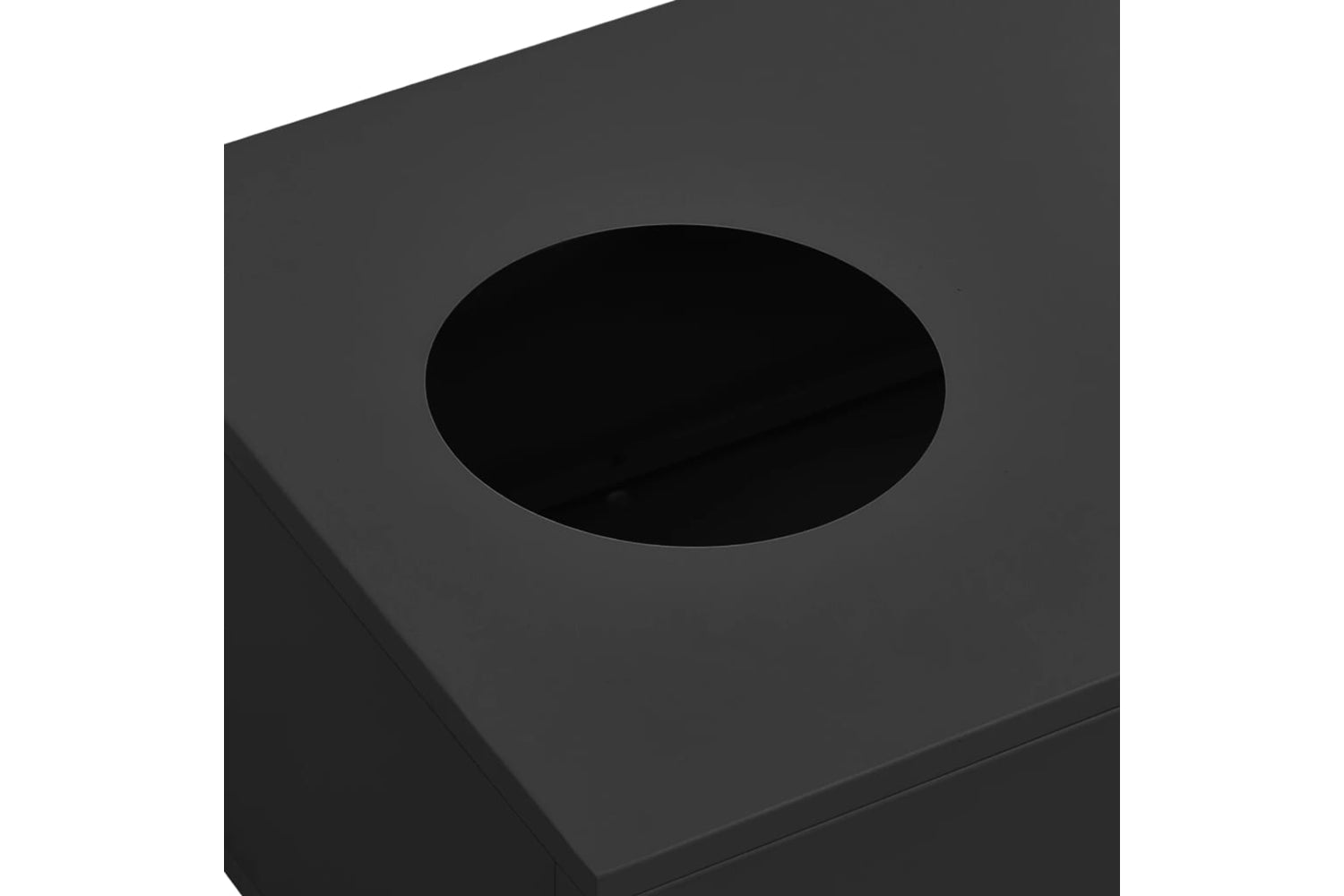 vidaXL 336428 Office Flower Box Anthracite 90x40x23cm Steel-4
