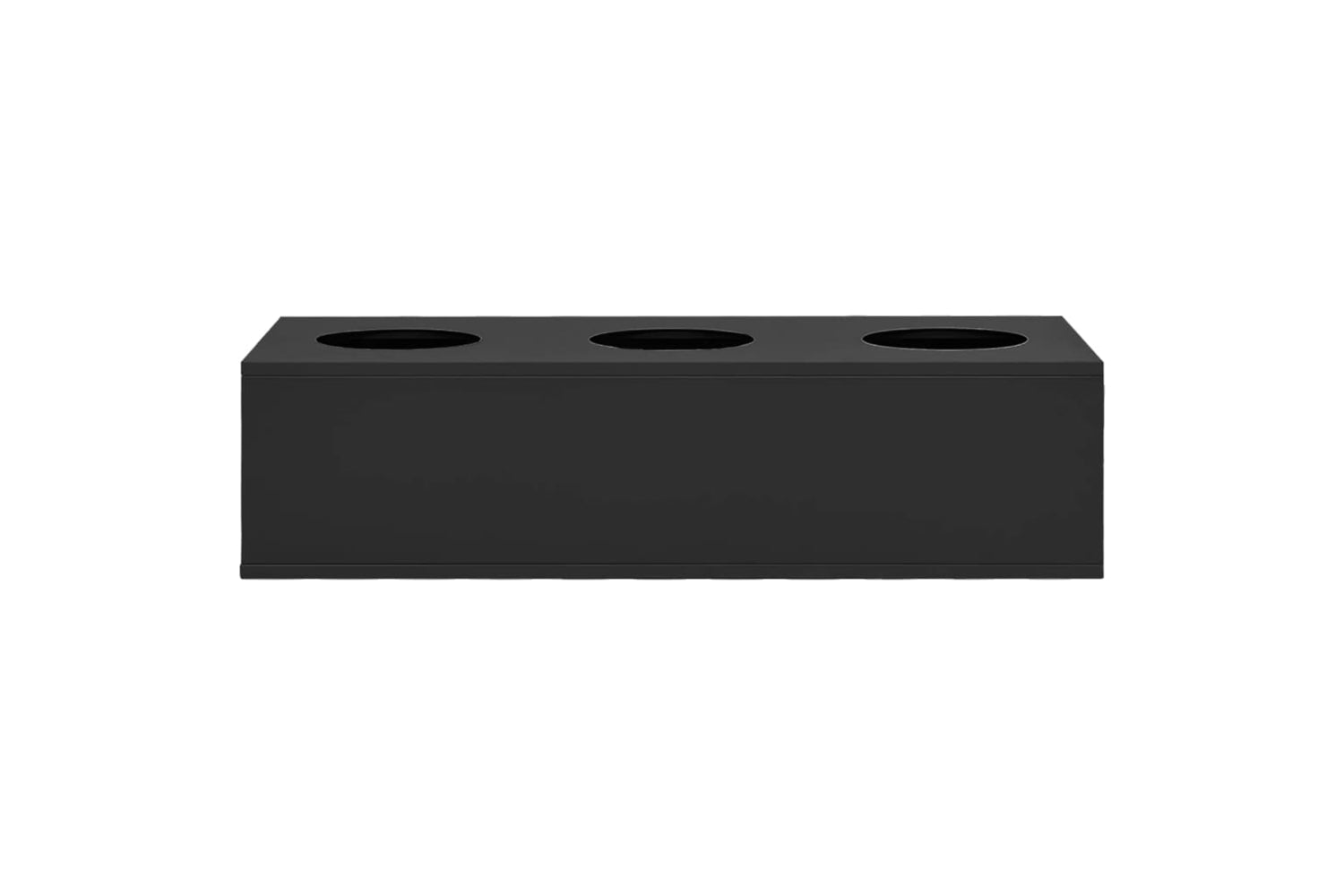 vidaXL 336428 Office Flower Box Anthracite 90x40x23cm Steel-2