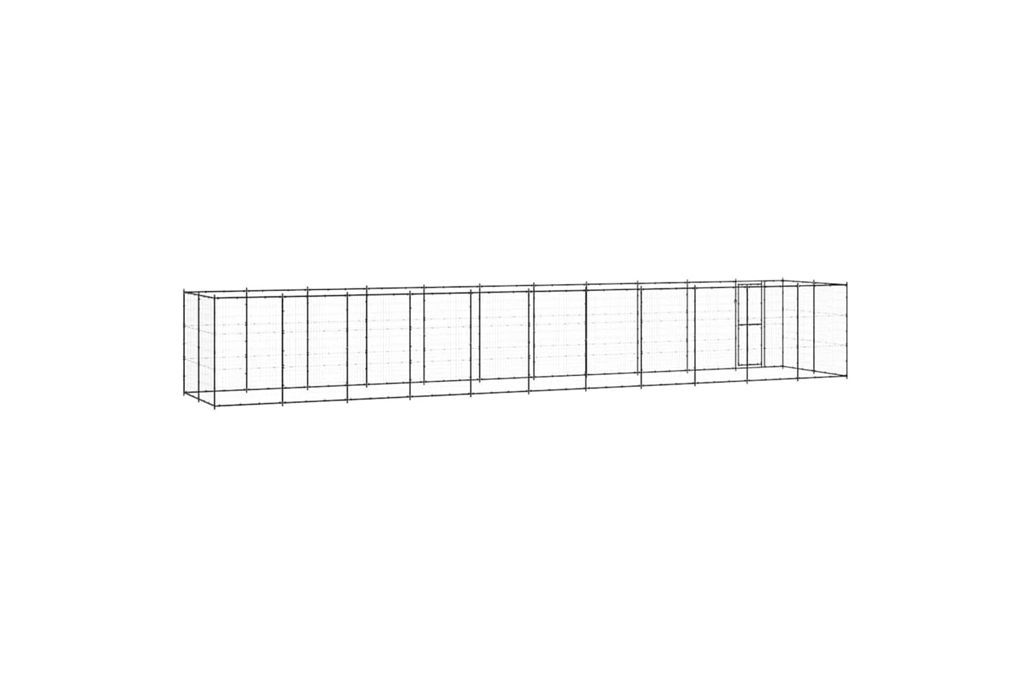 Vidaxl 3082302 Outdoor Dog Kennel Steel 26.62 M2-5
