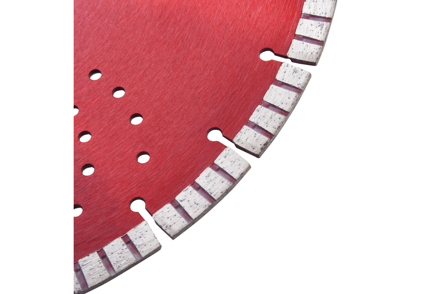 vidaXL 143236 Diamond Cutting Disc With Turbo And Holes Steel 350mm-3
