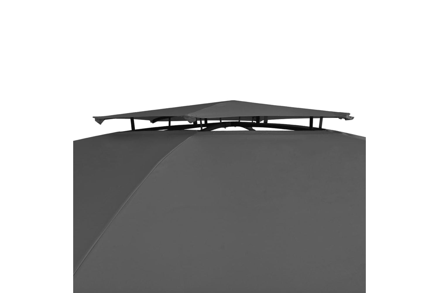 vidaXL 44766 Garden Marquee Pavilion Tent With Curtains Hexagonal 360x265cm-4