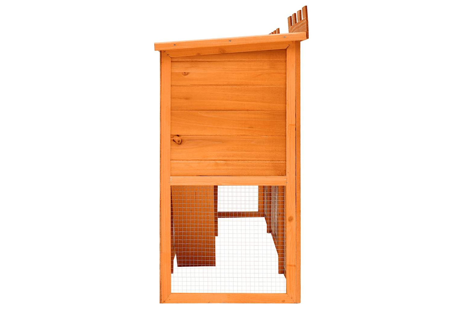 Vidaxl 170174 Outdoor Large Rabbit Hutch House Pet Cage Double House-4