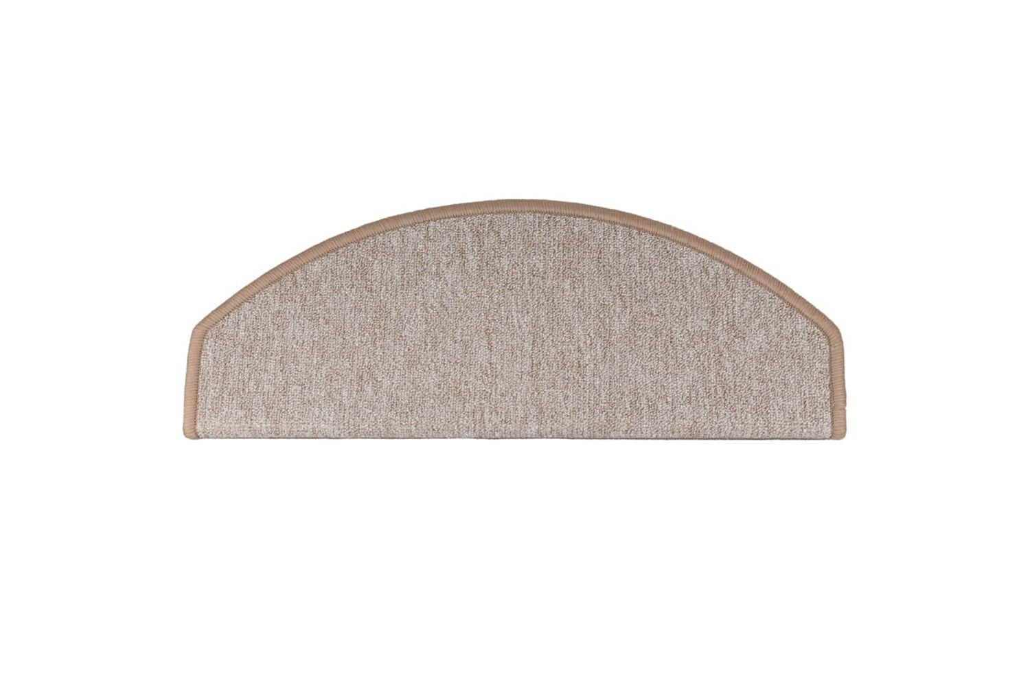 vidaXL 133886 Carpet Stair Treads 15 Pcs Light Brown 65x24x4cm-5