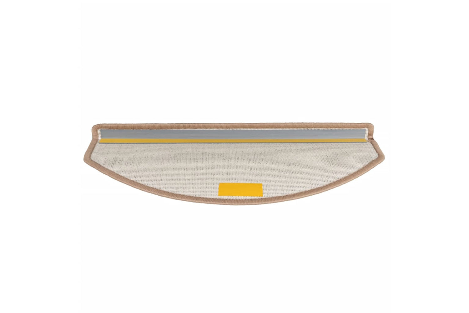 vidaXL 133886 Carpet Stair Treads 15 Pcs Light Brown 65x24x4cm-4