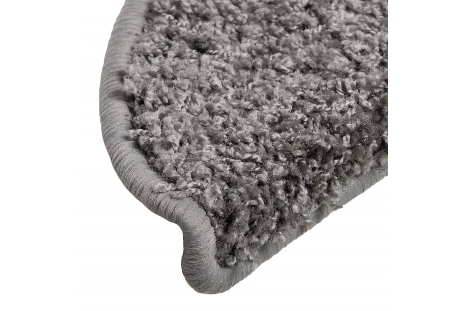 vidaXL 133892 Carpet Stair Treads 15 Pcs Grey 56x17x3cm-5