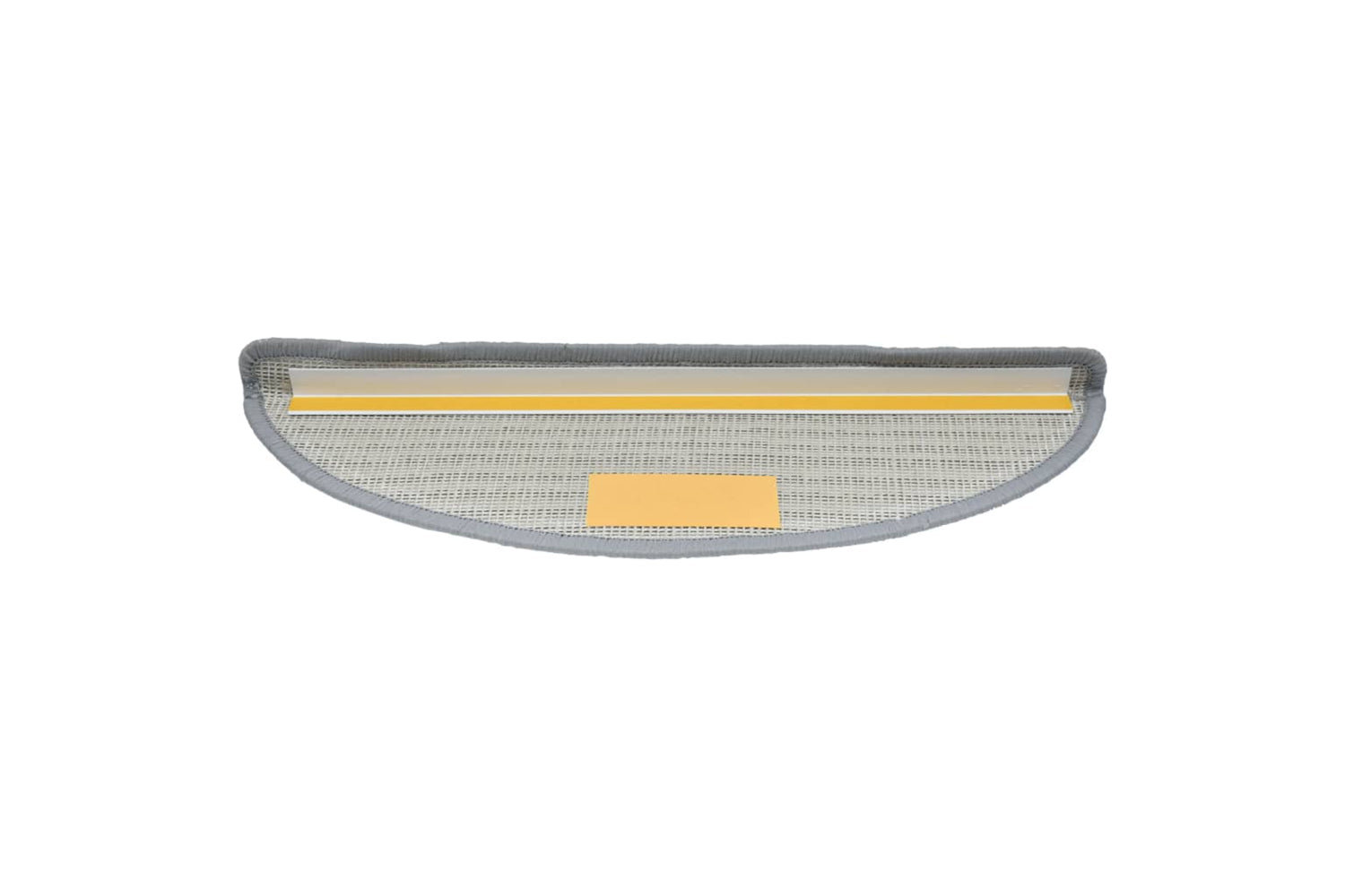 vidaXL 133892 Carpet Stair Treads 15 Pcs Grey 56x17x3cm-4