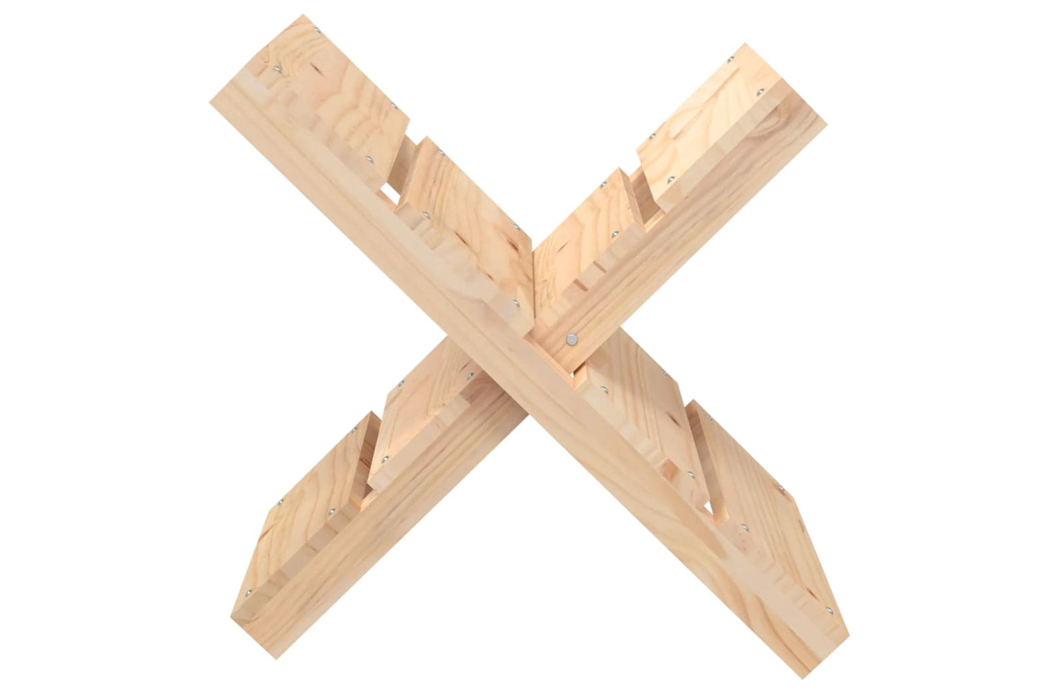 vidaXL 822447 Log Holder 47x39.5x48cm Solid Wood Pine-4