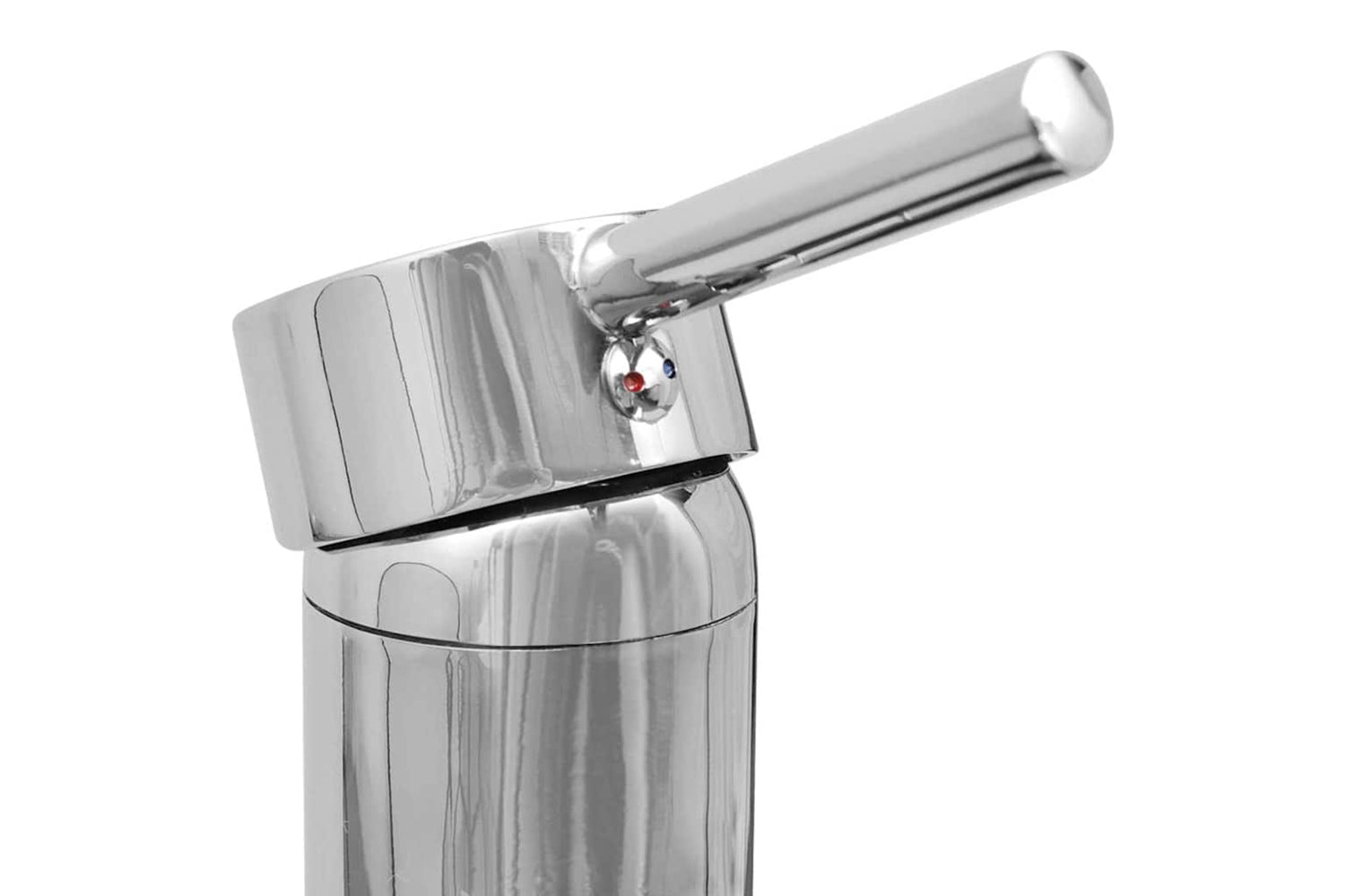 Vidaxl 275925 Bathroom Faucet Mixer Taps 2 Pcs Chrome-3