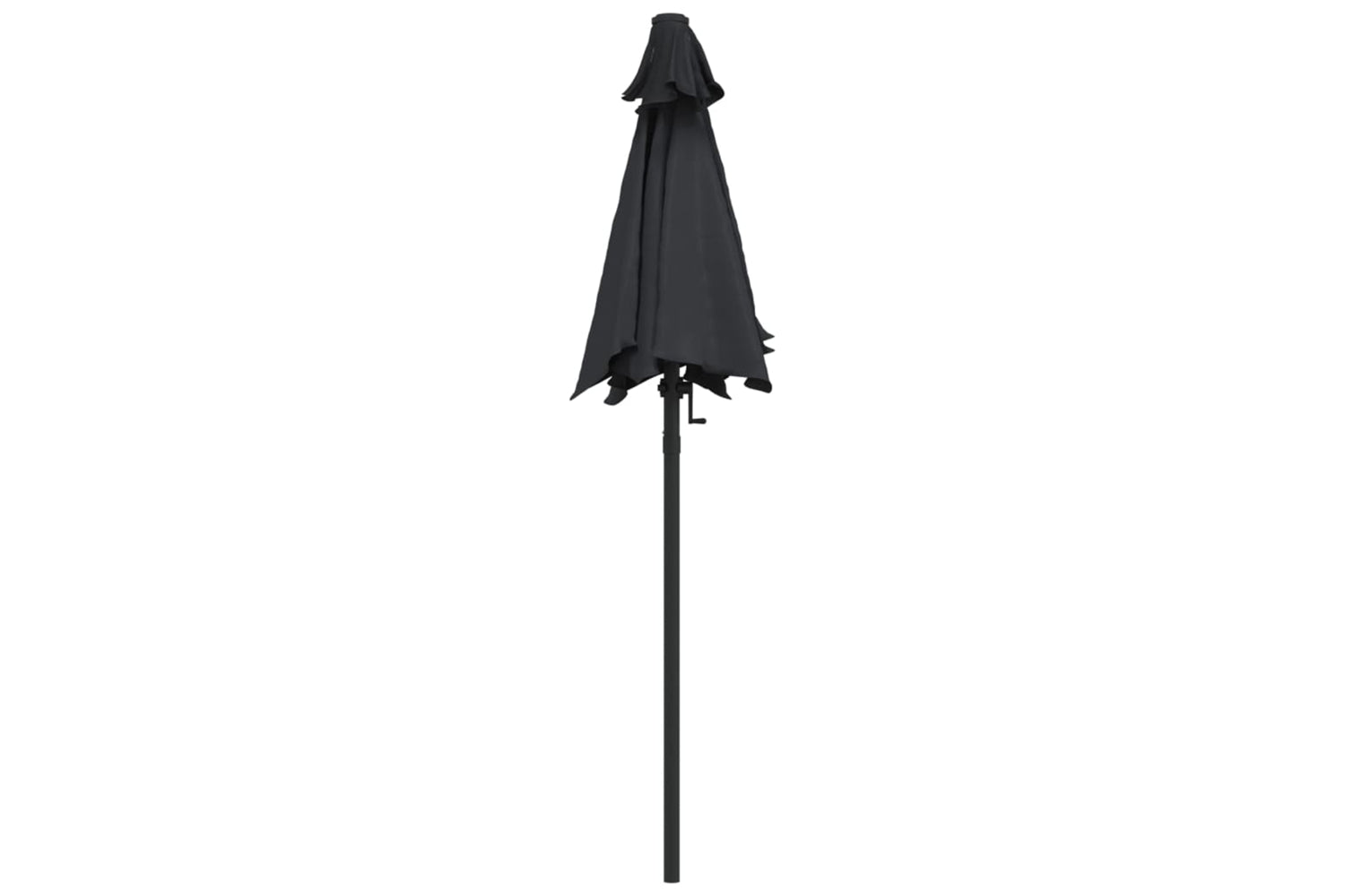 vidaXL 47210 Parasol Black 200x211cm Aluminium-3