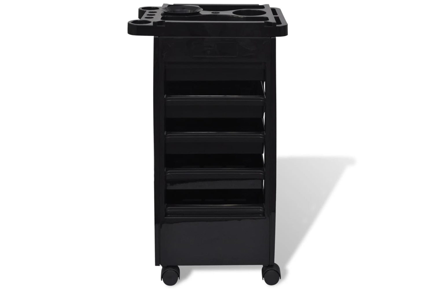 vidaXL 110104 Hair Salon Plastic Trolley With Wheels-4