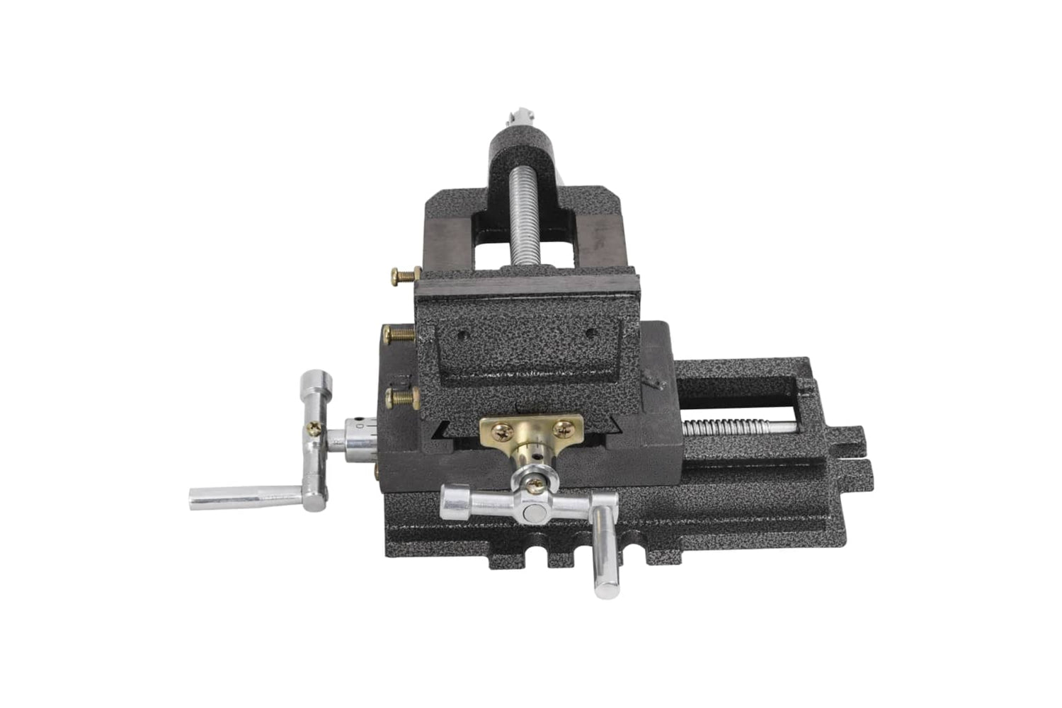 vidaXL Manually Operated Cross Slide Drill Press Vice 78mm-4