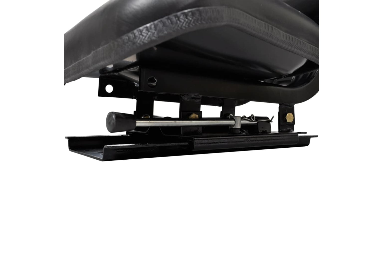 Vidaxl 210156 Tractor Seat With Backrest Black-3