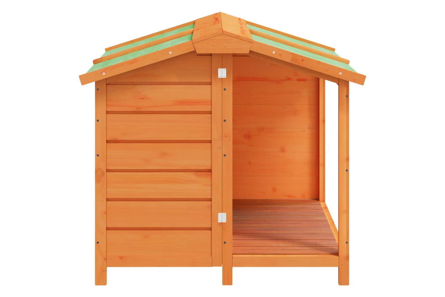 vidaXL 172264 Dog Kennel Brown 96x87x80.5cm Solid Wood Pine-3