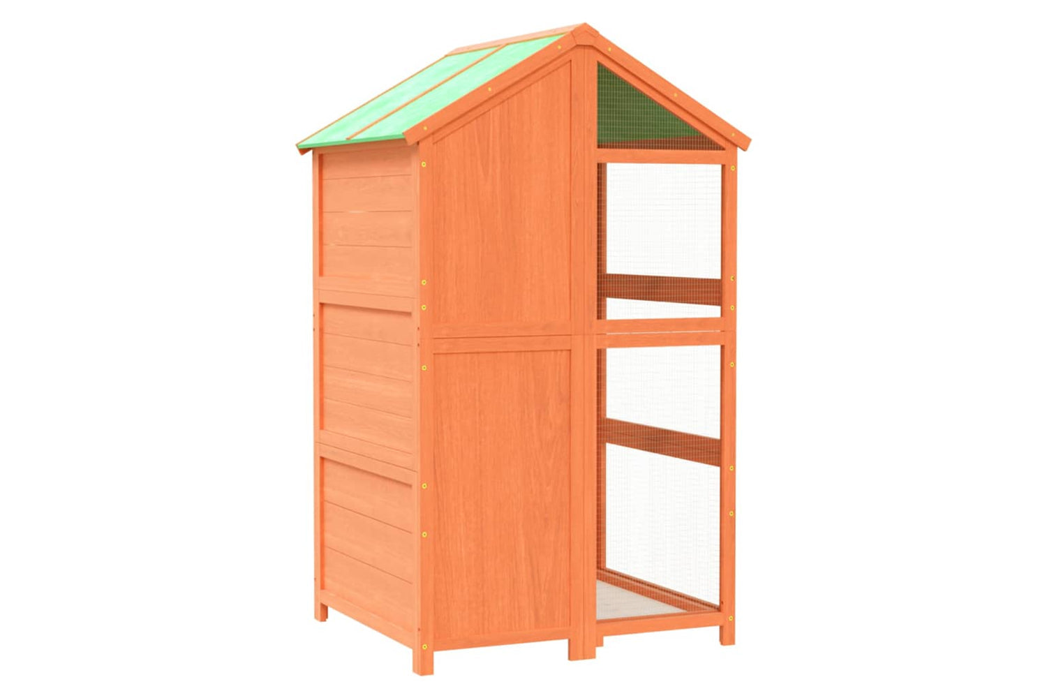 vidaXL 172258 Bird House Brown 97x81x152cm Solid Wood Pine-5