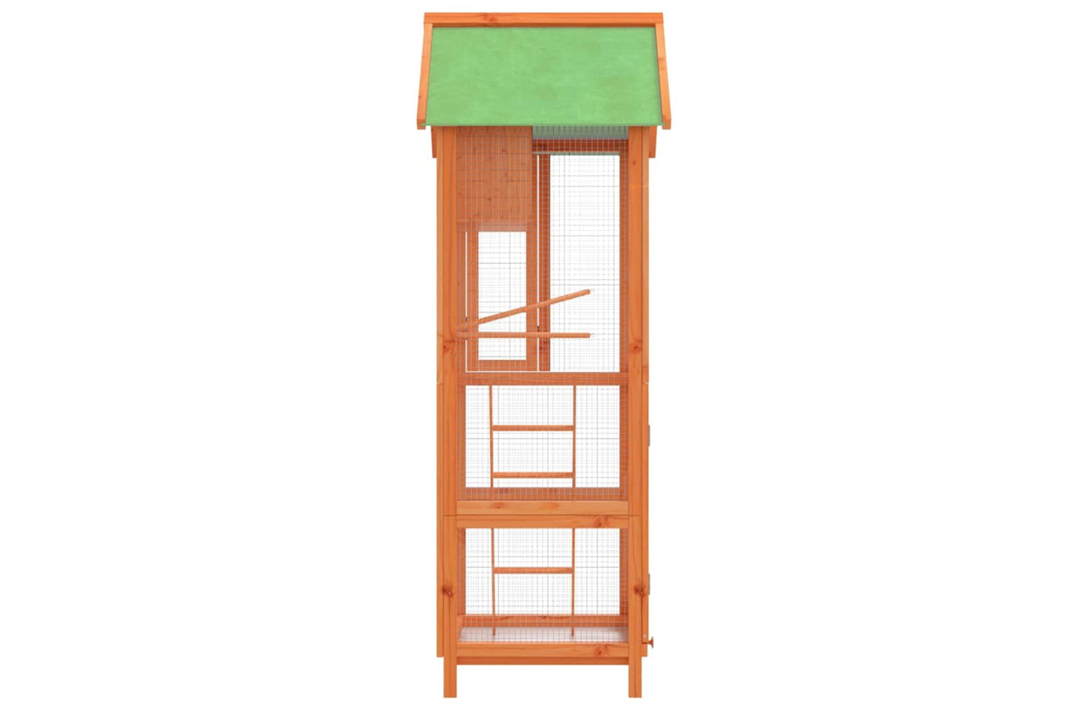vidaXL 172255 Bird House Brown 60x58.5x160cm Solid Wood Pine-4