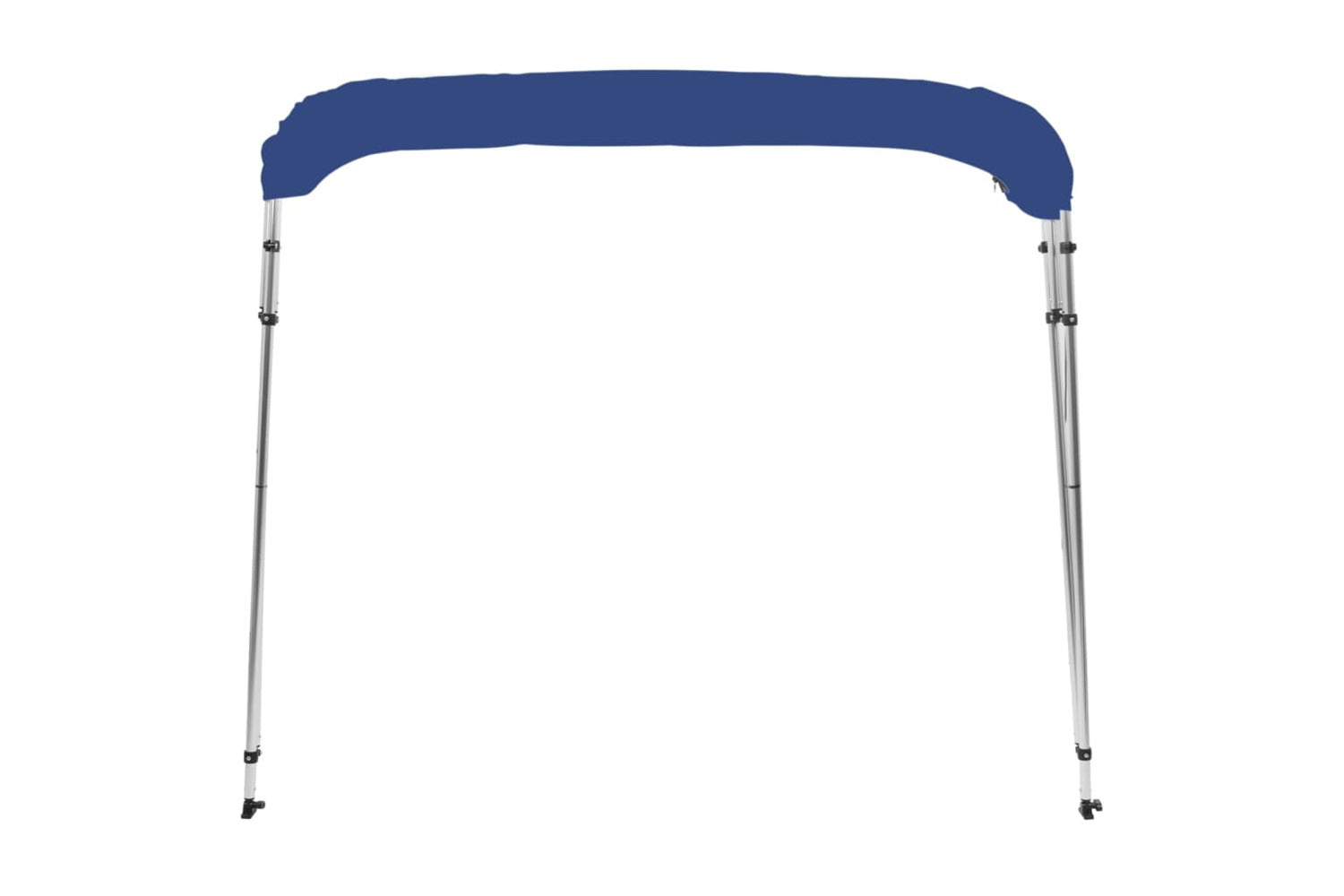 vidaXL 92371 4 Bow Bimini Top Blue 243x196x137cm-3