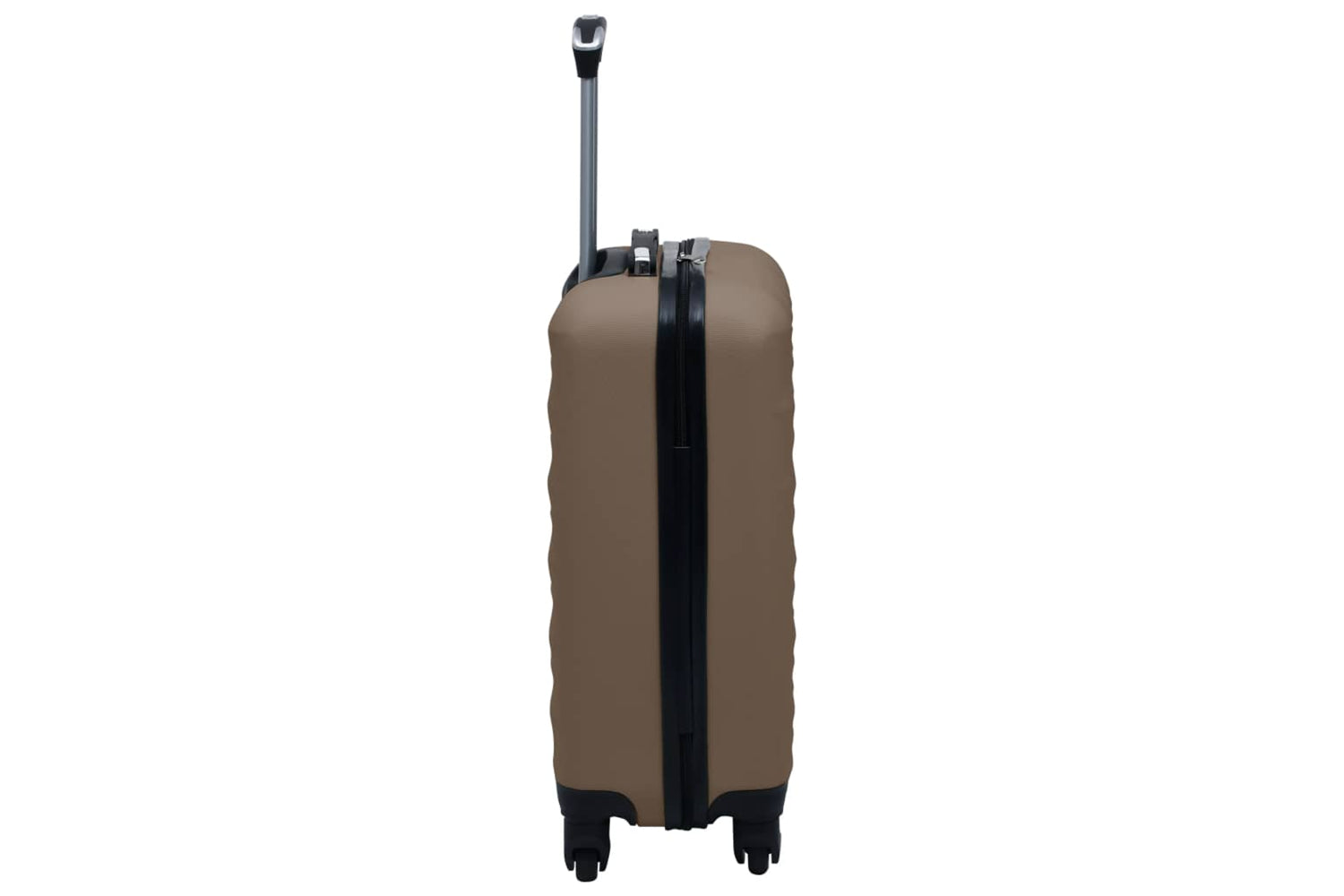 vidaXL 92423 Hardcase Trolley Brown Abs-3