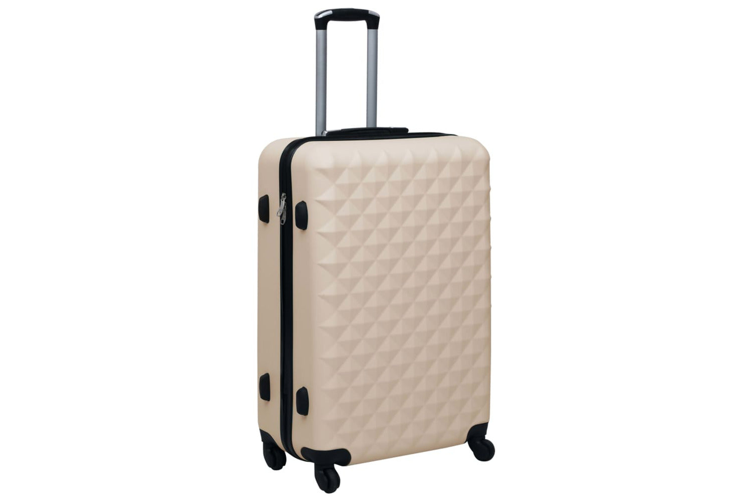 Vidaxl 92416 Hardcase Trolley Set 3 Pcs Gold Abs-3