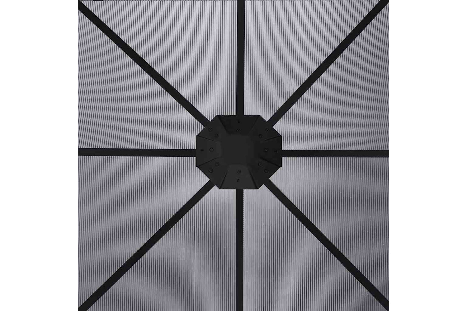 vidaXL 48600 Gazebo With Curtains 300x300x265cm Anthracite-6