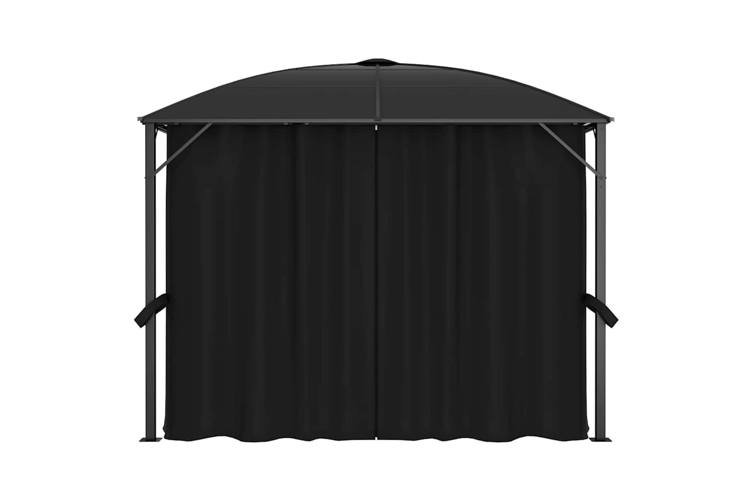 vidaXL 48600 Gazebo With Curtains 300x300x265cm Anthracite-5