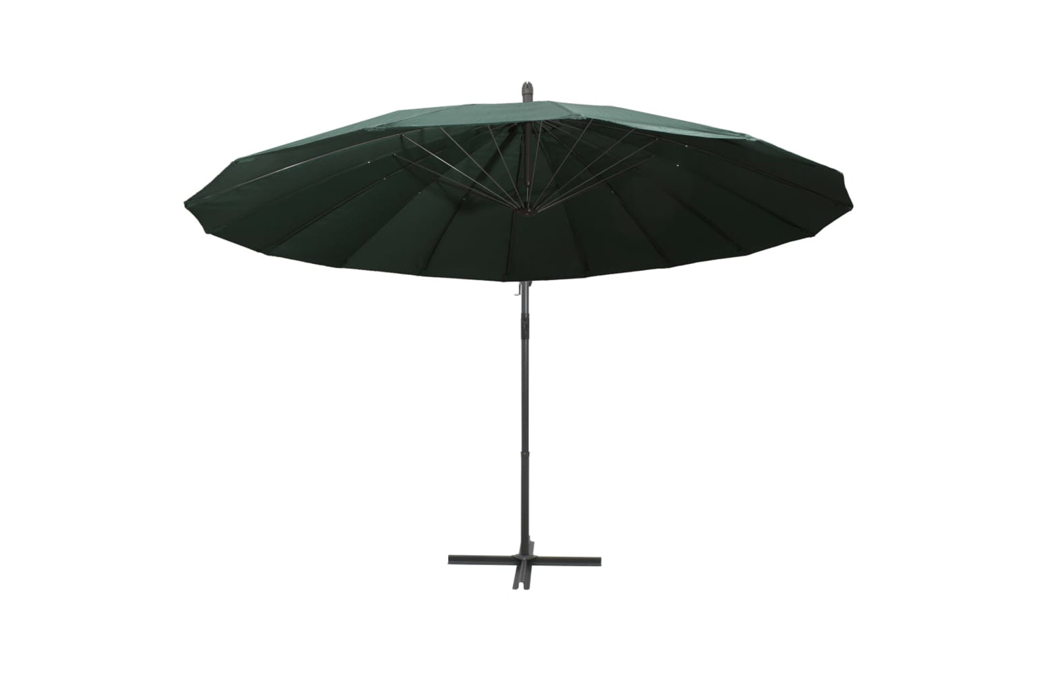 Vidaxl 47221 Hanging Parasol Green 3 M Aluminium Pole-3